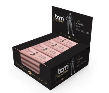 Protein bar with sweetener, Strawberry cheesecake