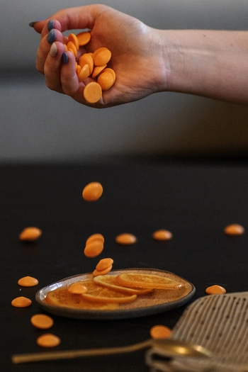 Exotic chocolate set