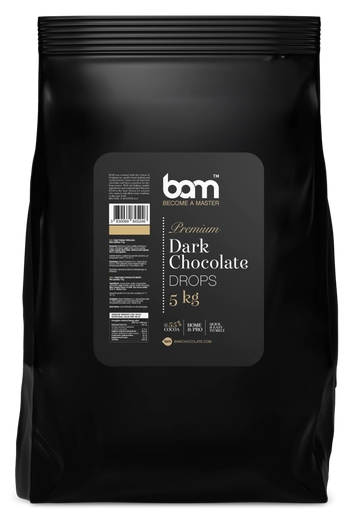 dark chocolate drops 5 kg