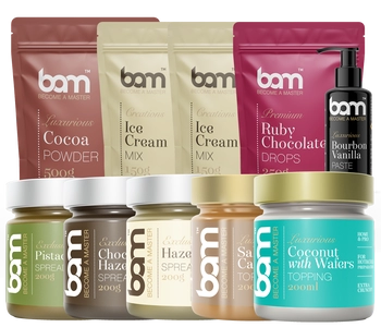 confectionery set ice pops