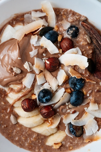 FIT Breakfast, Chocolate and coconut, 18 pcs