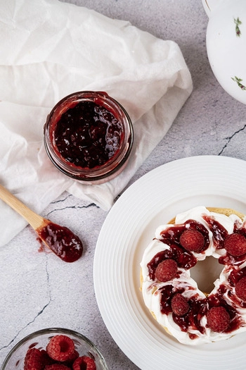 Raspberry jam, no added sugar, 200 g