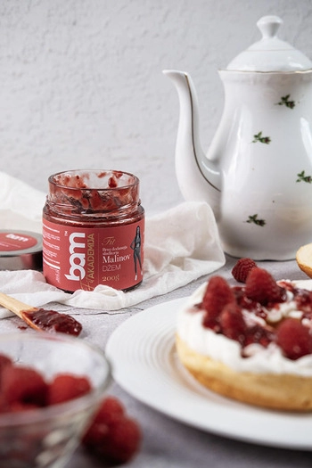 Raspberry jam, no added sugar, 200 g