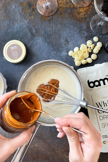 Salted caramel topping, 200 g