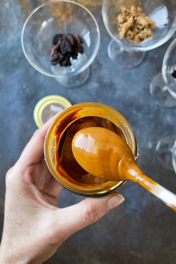 Salted caramel topping, 200 g