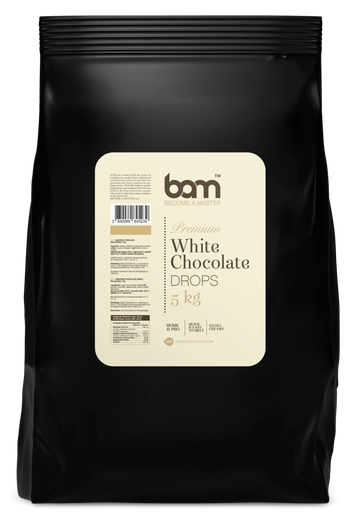 white chocolate drops 5 kg