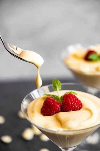 White chocolate drops, 5 kg