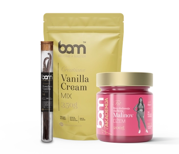 Raspberry Vanilla cake Set