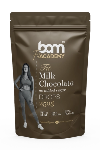 milk chocolate drops no added sugar 250 g