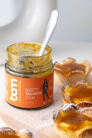 Apricot jam, no added sugar, 200 g