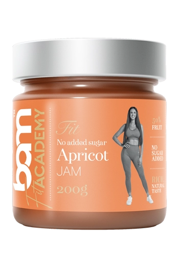 Apricot jam, no added sugar, 200 g
