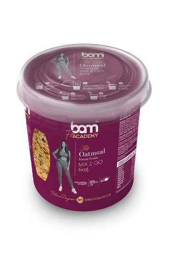 Oatmeal 2 GO, Forest fruits, with sweetener