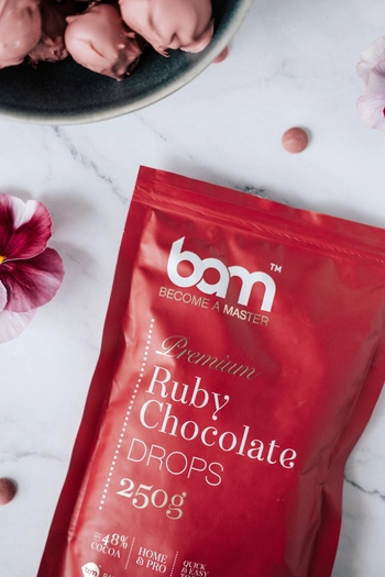 Ruby Chocolate Drops, 250g