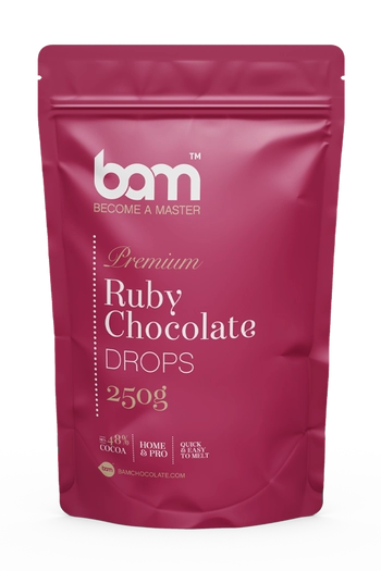 ruby chocolate drops 250g