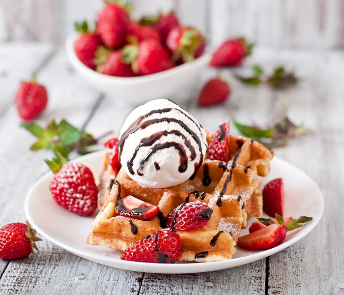 fluffy waffles recipe